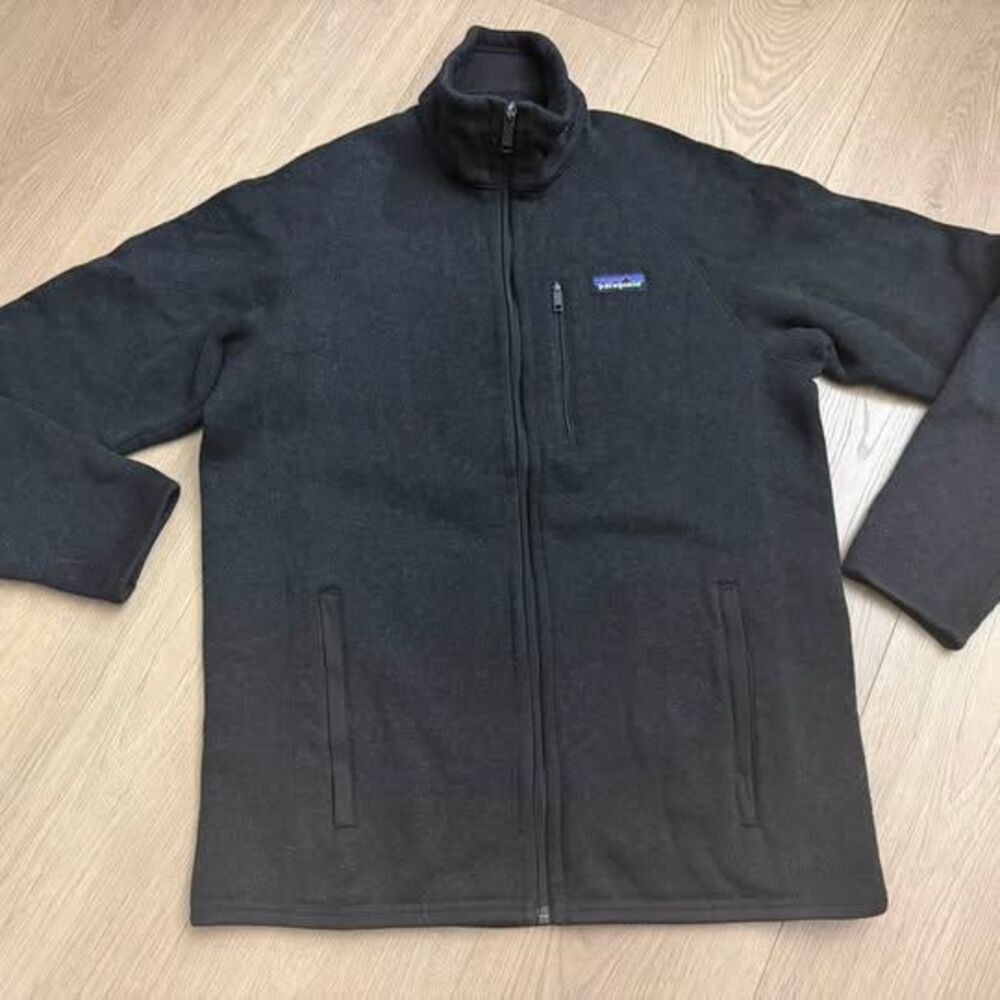 Patagonia Black Men’s Better Sweater Full-Zip Jacket - Size Medium